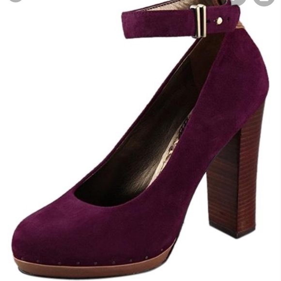 Sam Edelman Shoes - Sam Edelman Burgundy Lyla Pinot Noir Pumps 👠